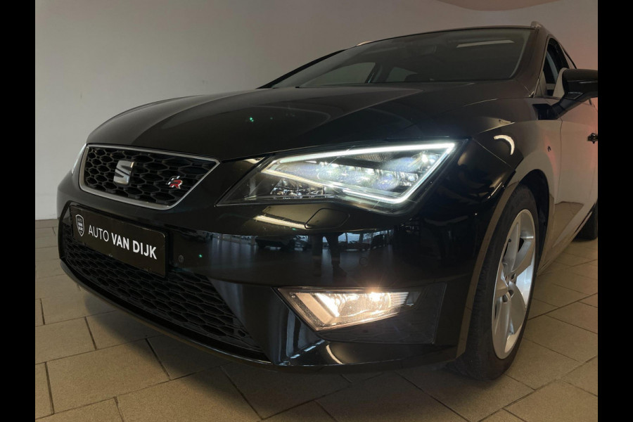 Seat León ST 1.4 TSI FR PANO AIRCO CLIMA NAVI CRUISE LED STOELVERW BLUETOOTH VELGEN SPORT INT ZEER NETTE AUTO