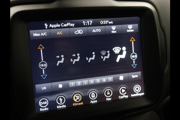 Jeep Renegade 1.4 MULTIAIR 140 PK AUT. NIGHT EAGLE II LIMITED + ADAPTIVE CRUISE | APPLE CARPLAY | 18 INCH LMV