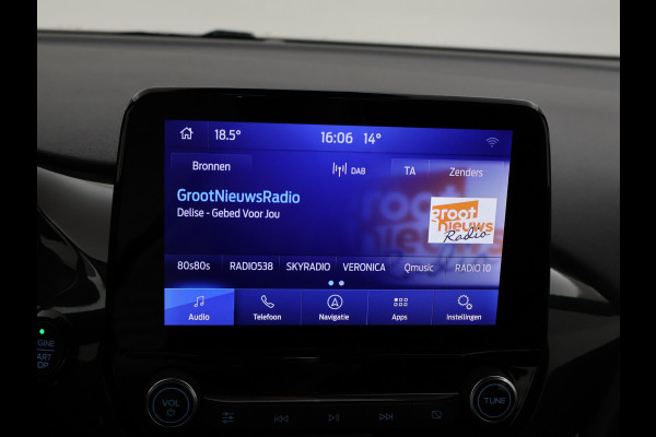 Ford Fiesta 1.0 EB AUTOMAAT ST-LINE + TREKHAAK | FULL LED | STUUR/STOELVERW. | APPLE CARPLAY