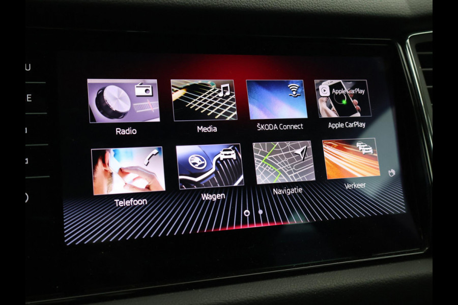 Škoda Kodiaq 1.5 TSI 150 PK DSG + WEGKL. TREKHAAK | 360 CAMERA CANTON | ADAPTIVE CRUISE | STOELVERW. | APPLE CARPLAY | MEMORY