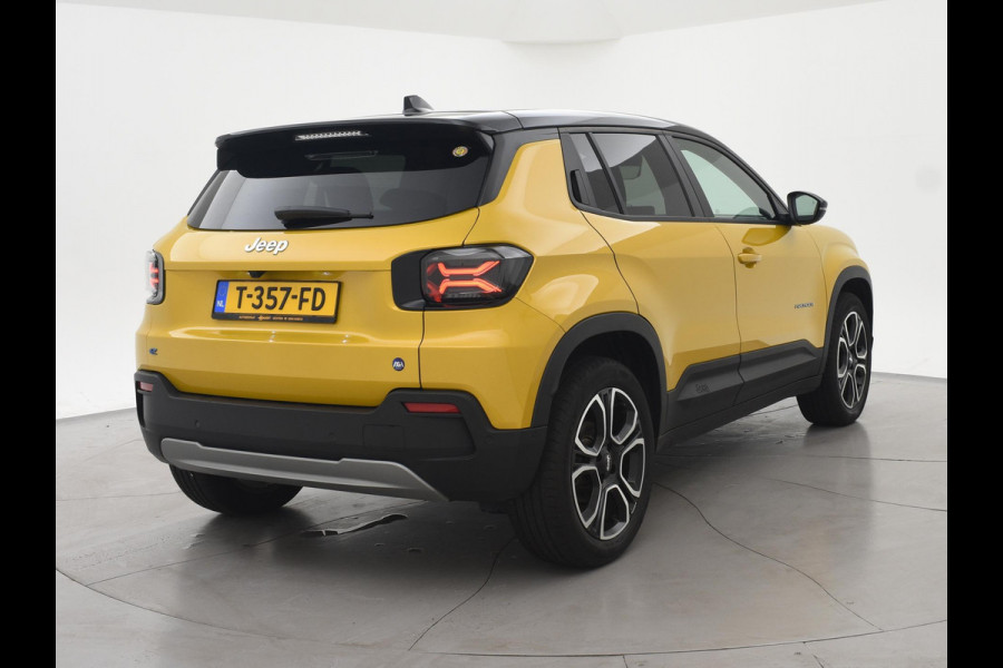 Jeep Avenger SUMMIT 54 kWh SUN YELLOW TWO-TONE + BREEDBEELD APPLE CARPLAY | CAMERA | ADAPTIVE CRUISE CONTROL