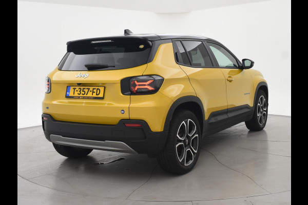 Jeep Avenger SUMMIT 54 kWh SUN YELLOW TWO-TONE + BREEDBEELD APPLE CARPLAY | CAMERA | ADAPTIVE CRUISE CONTROL