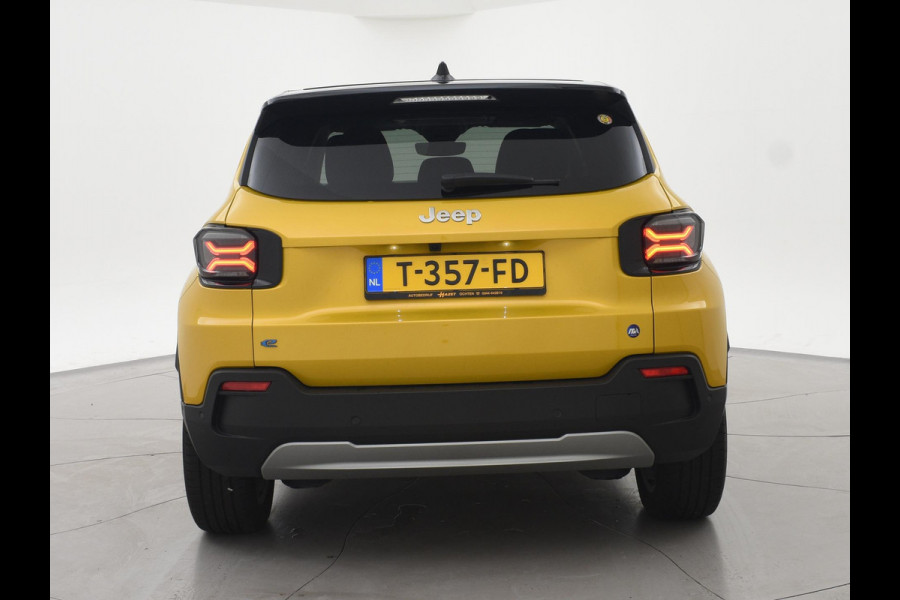 Jeep Avenger SUMMIT 54 kWh SUN YELLOW TWO-TONE + BREEDBEELD APPLE CARPLAY | CAMERA | ADAPTIVE CRUISE CONTROL