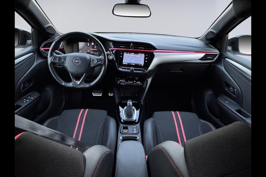 Opel CORSA-E GS Line 50 kWh two tone,achteruitrijcamera,parelmoer,17 inch, 1/2 lederen sportinterieur, climaat controle, navigatie