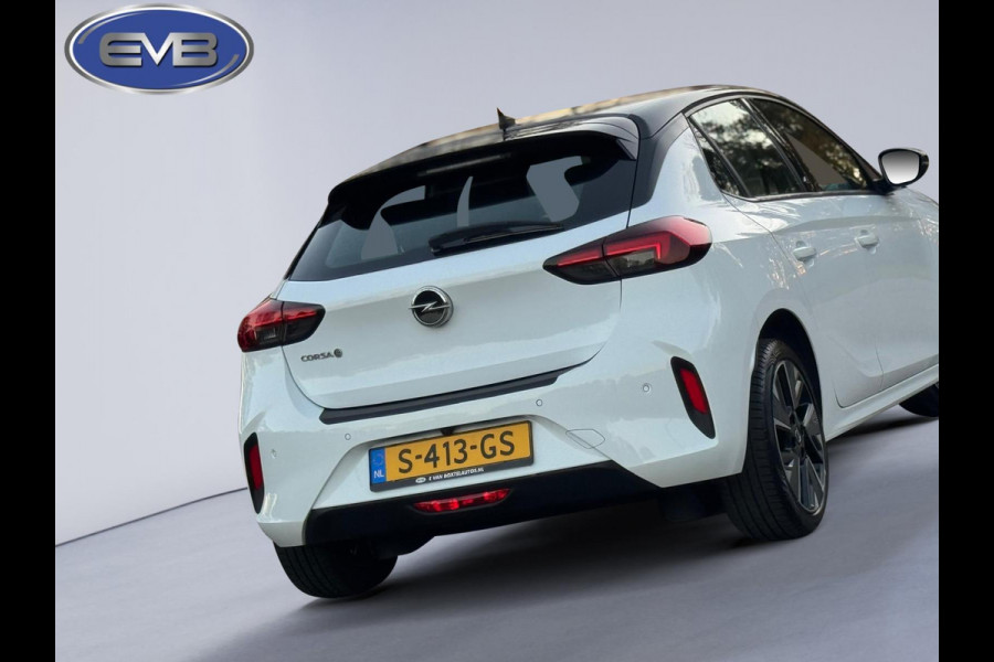 Opel CORSA-E GS Line 50 kWh two tone,achteruitrijcamera,parelmoer,17 inch, 1/2 lederen sportinterieur, climaat controle, navigatie