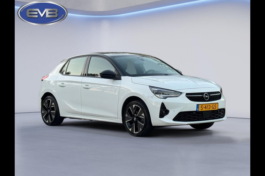 Opel CORSA-E GS Line 50 kWh two tone,achteruitrijcamera,parelmoer,17 inch, 1/2 lederen sportinterieur, climaat controle, navigatie