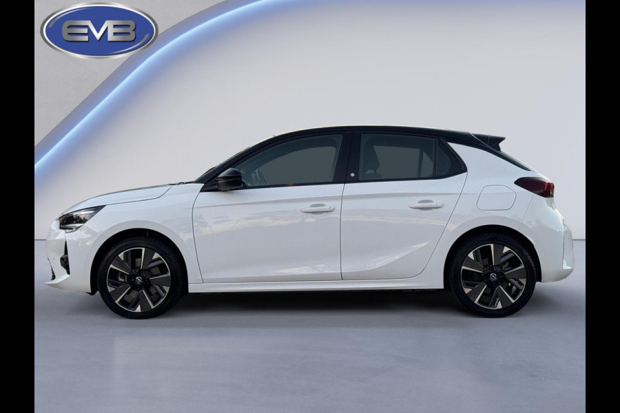 Opel CORSA-E GS Line 50 kWh two tone,achteruitrijcamera,parelmoer,17 inch, 1/2 lederen sportinterieur, climaat controle, navigatie