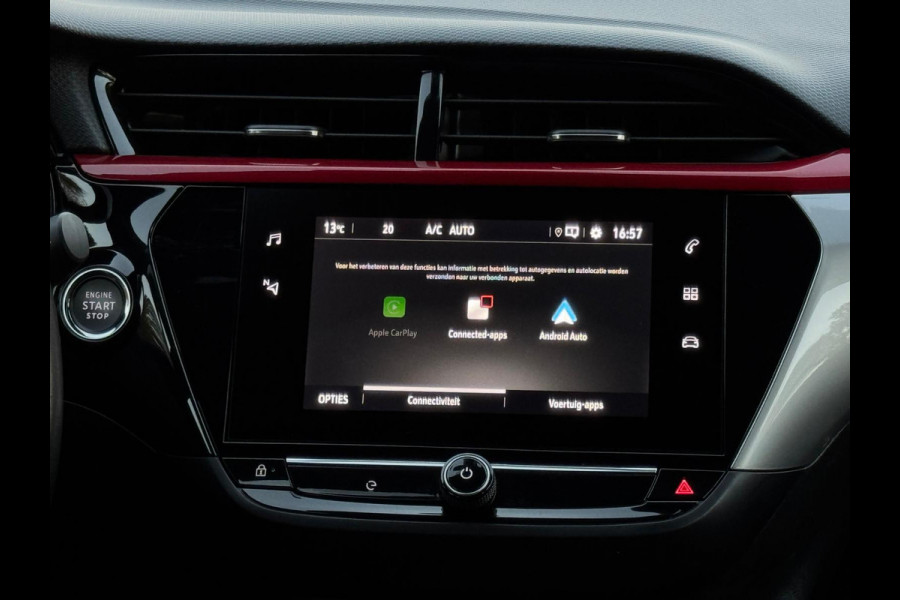 Opel CORSA-E GS Line 50 kWh two tone,achteruitrijcamera,parelmoer,17 inch, 1/2 lederen sportinterieur, climaat controle, navigatie