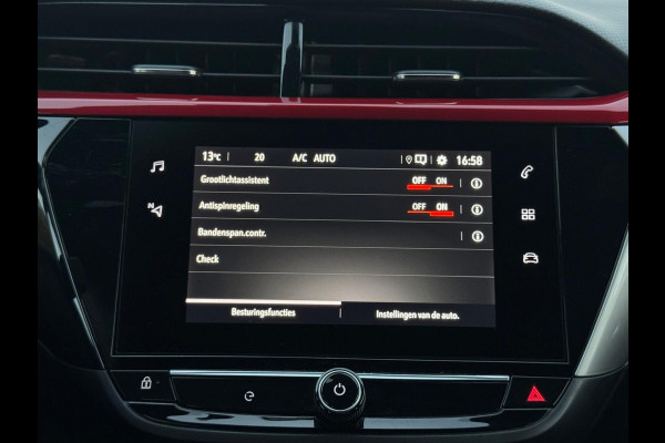 Opel CORSA-E GS Line 50 kWh two tone,achteruitrijcamera,parelmoer,17 inch, 1/2 lederen sportinterieur, climaat controle, navigatie