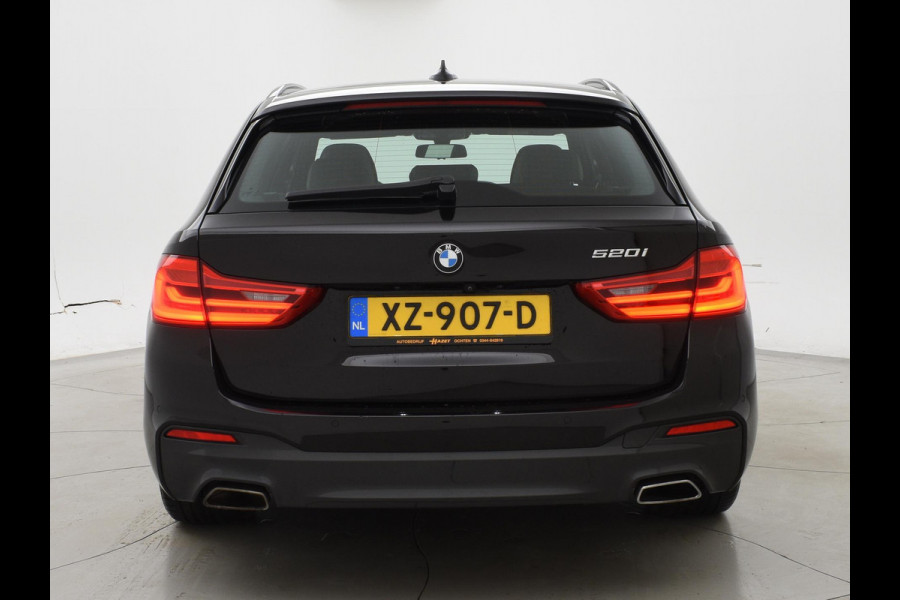 BMW 5 Serie Touring 520i 184 PK M-SPORT H.E. AUT. *ALMANDINBRAUN* + PANORAMA | NAPPA LEDER | HEAD-UP | 19 INCH