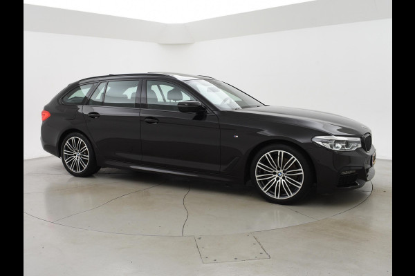 BMW 5 Serie Touring 520i 184 PK M-SPORT H.E. AUT. *ALMANDINBRAUN* + PANORAMA | NAPPA LEDER | HEAD-UP | 19 INCH