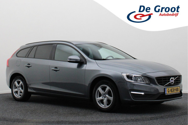 Volvo V60 1.5 T3 Polar+ Automaat Xenon, Navigatie, Stuur-/Stoelverw., Trekhaak, PDC