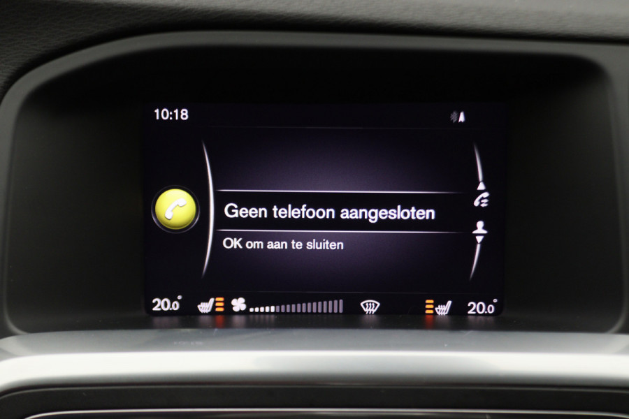 Volvo V60 1.5 T3 Polar+ Automaat Xenon, Navigatie, Stuur-/Stoelverw., Trekhaak, PDC