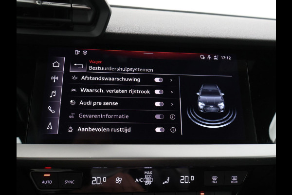 Audi A3 Sportback 40 TFSI e 204 PK PLUG-IN HYBRID + VIRTUAL COCKPIT | ADAPTIVE CRUISE | SPORTSTOELEN | LED