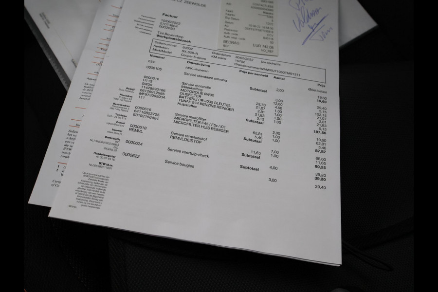 MINI Mini 1.5 COOPER SALT 5-DEURS AUT. *STARLIGHT BLUE* + LED / AIRCO