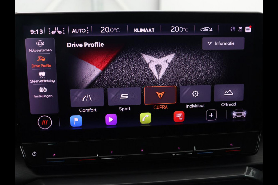 CUPRA Formentor 2.0 TSI 4DRIVE | 310pk | Trekhaak | Stoelverwarming | Camera | Adaptive cruise | 19'' | Sfeerverlichting | Keyless | Full LED | Sportstoelen | Stuurverwarming | DAB