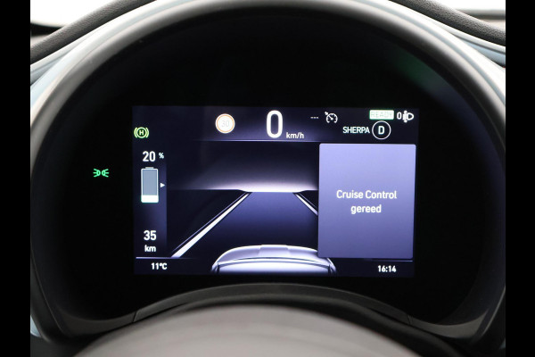 Fiat 500E 42 kWh Aut. *CELESTIAL BLUE* + STOELVERW. | CAMERA | 17 INCH | APPLE CARPLAY