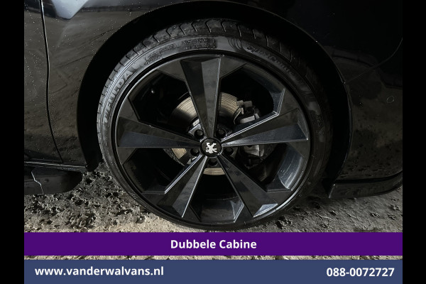 Peugeot Expert 2.0 BlueHDI 177pk Automaat L3H1 Dubbele cabine SPORT Euro6 Airco | 6-Zits | Leder | 2x Zijdeur Head up display, Navigatie, Camera, Apple Carplay, Android Auto, Xenon, LM velgen, Sidebars, Cruisecontrol, Trekhaak, Stoelverwarming, Parkeersensoren