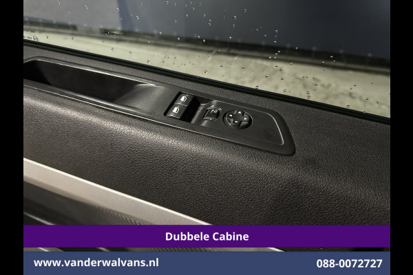 Peugeot Expert 2.0 BlueHDI 177pk Automaat L3H1 Dubbele cabine SPORT Euro6 Airco | 6-Zits | Leder | 2x Zijdeur Head up display, Navigatie, Camera, Apple Carplay, Android Auto, Xenon, LM velgen, Sidebars, Cruisecontrol, Trekhaak, Stoelverwarming, Parkeersensoren
