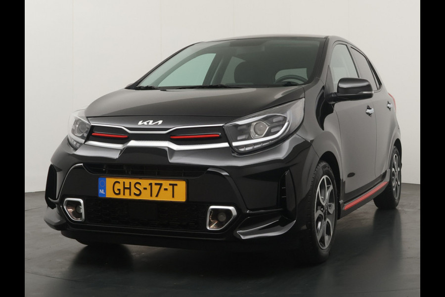 Kia Picanto 1.0 DPi GT-Line Airco - Apple Carlpay/Android Auto - Cruise Control - Climate Control - Navigatie - Achteruitrijcamera - Fabrieksgarantie tot 08-2031