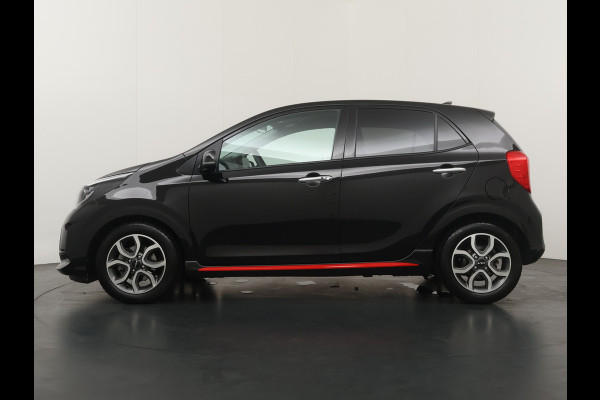 Kia Picanto 1.0 DPi GT-Line Airco - Apple Carlpay/Android Auto - Cruise Control - Climate Control - Navigatie - Achteruitrijcamera - Fabrieksgarantie tot 08-2031
