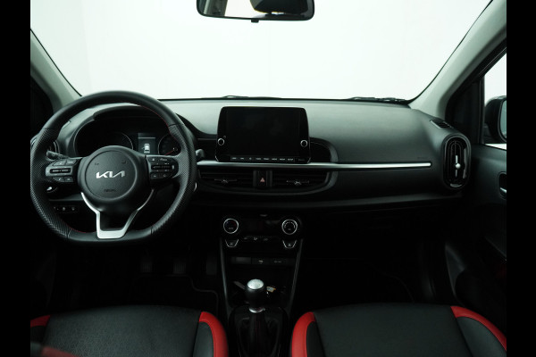 Kia Picanto 1.0 DPi GT-Line Airco - Apple Carlpay/Android Auto - Cruise Control - Climate Control - Navigatie - Achteruitrijcamera - Fabrieksgarantie tot 08-2031