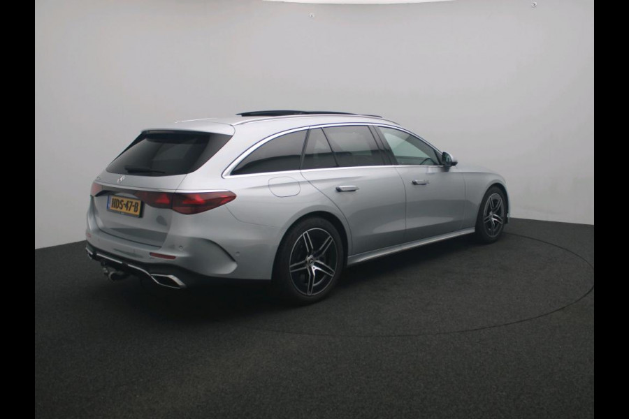 Mercedes-Benz E-Klasse Estate 300 e AMG Plug-In Hybride AMG Line | Panorama Schuif-Kanteldak | Trekhaak | Memory Voor Stoelen | Burmester® | Alarm | Lederen Bekleding. Inclusief 24 maanden MB Certified garantie voor Europa.