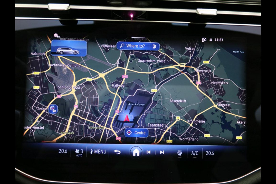 Mercedes-Benz E-Klasse Estate 300 e AMG Plug-In Hybride AMG Line | Panorama Schuif-Kanteldak | Trekhaak | Memory Voor Stoelen | Burmester® | Alarm | Lederen Bekleding. Inclusief 24 maanden MB Certified garantie voor Europa.