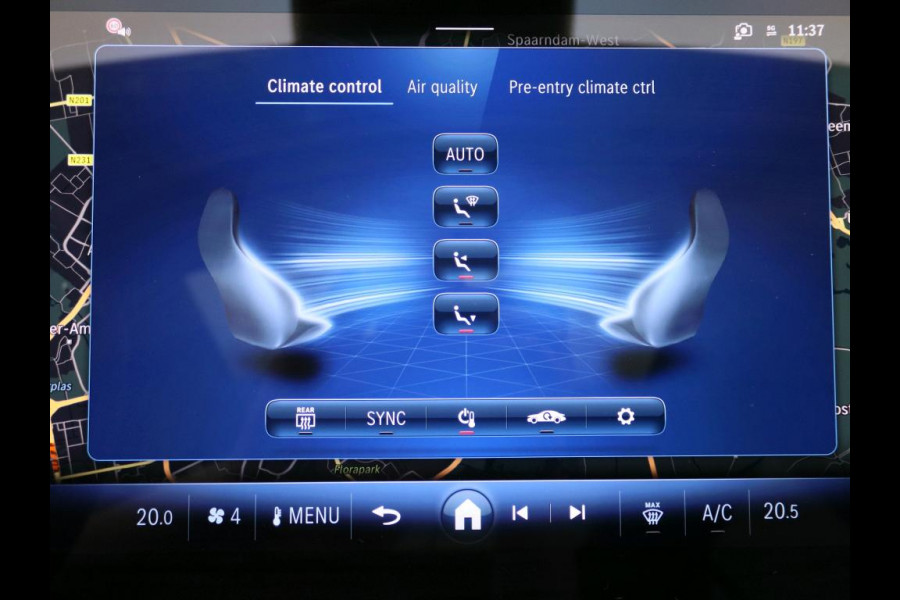 Mercedes-Benz E-Klasse Estate 300 e AMG Plug-In Hybride AMG Line | Panorama Schuif-Kanteldak | Trekhaak | Memory Voor Stoelen | Burmester® | Alarm | Lederen Bekleding. Inclusief 24 maanden MB Certified garantie voor Europa.