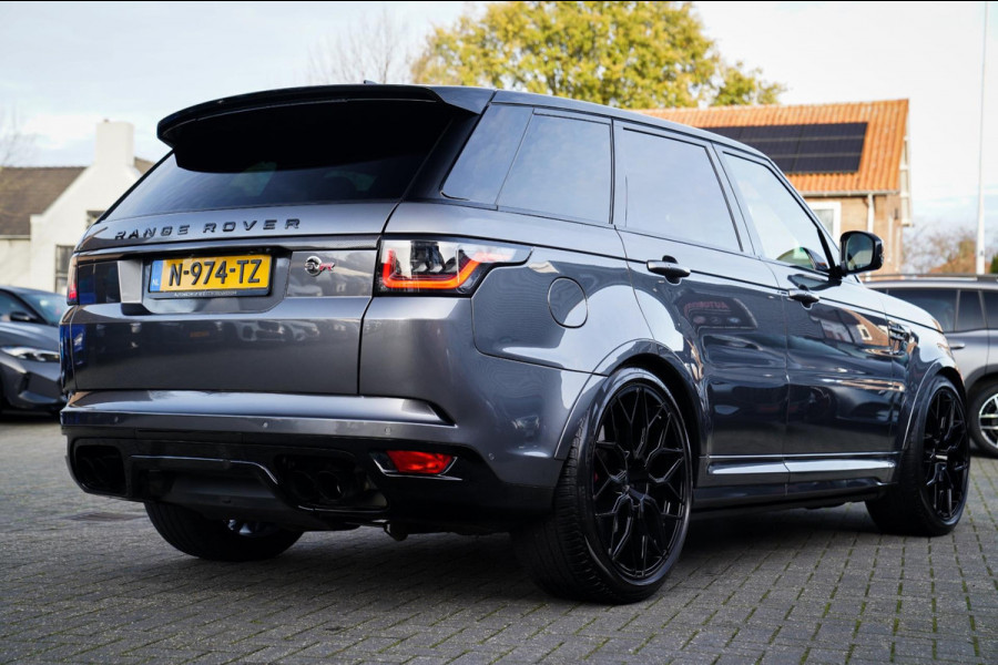 Land Rover Range Rover Sport 5.0 V8 SC SVR | Carbon Package | Kuipstoelen | 360 cam | HuD | Treeplanken | Stoelkoeling | Applecarp