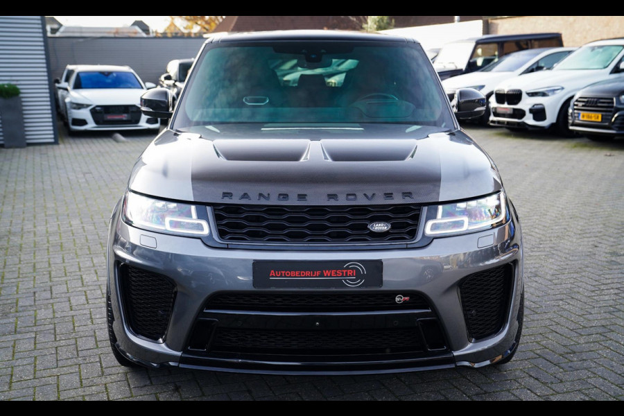 Land Rover Range Rover Sport 5.0 V8 SC SVR | Carbon Package | Kuipstoelen | 360 cam | HuD | Treeplanken | Stoelkoeling | Applecarp