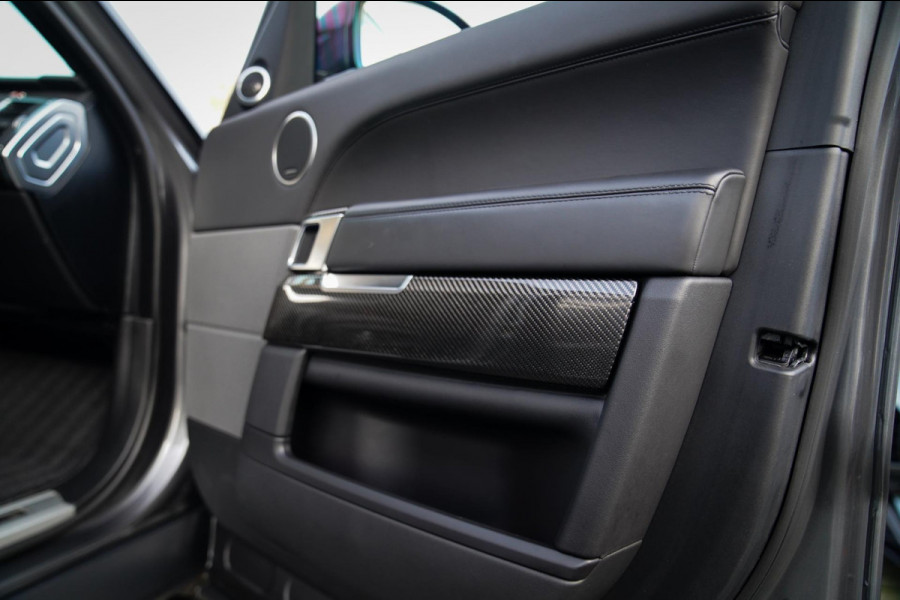 Land Rover Range Rover Sport 5.0 V8 SC SVR | Carbon Package | Kuipstoelen | 360 cam | HuD | Treeplanken | Stoelkoeling | Applecarp