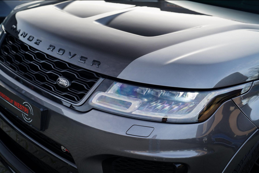 Land Rover Range Rover Sport 5.0 V8 SC SVR | Carbon Package | Kuipstoelen | 360 cam | HuD | Treeplanken | Stoelkoeling | Applecarp