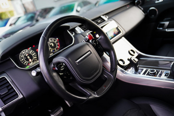Land Rover Range Rover Sport 5.0 V8 SC SVR | Carbon Package | Kuipstoelen | 360 cam | HuD | Treeplanken | Stoelkoeling | Applecarp