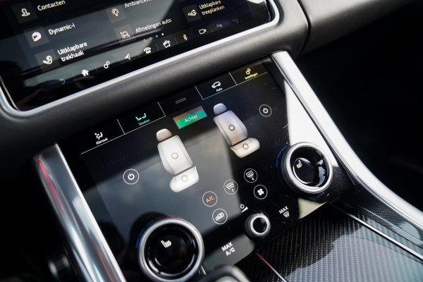 Land Rover Range Rover Sport 5.0 V8 SC SVR | Carbon Package | Kuipstoelen | 360 cam | HuD | Treeplanken | Stoelkoeling | Applecarp