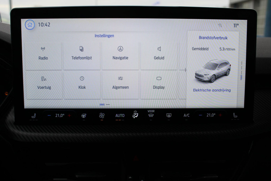 Ford Kuga 2.5 FHEV ST-Line 190pk | Full LED | Stoel + Stuurverwarming | Reservewiel | Cruise Control | Navigatie |