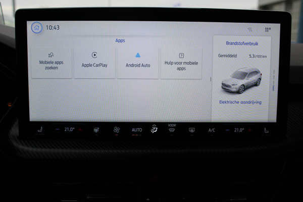 Ford Kuga 2.5 FHEV ST-Line 190pk | Full LED | Stoel + Stuurverwarming | Reservewiel | Cruise Control | Navigatie |