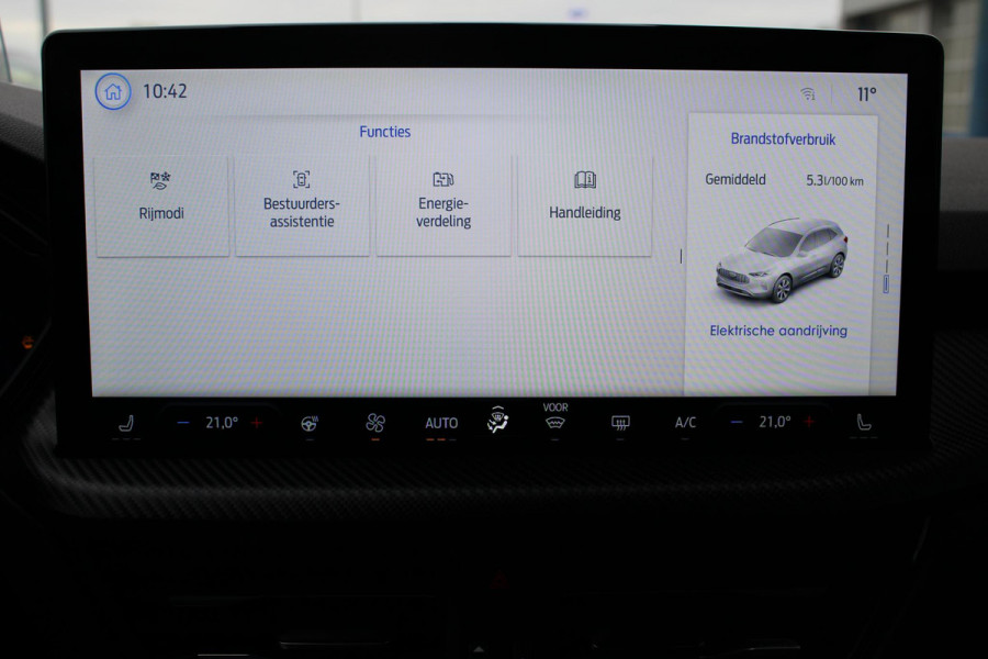 Ford Kuga 2.5 FHEV ST-Line 190pk | Full LED | Stoel + Stuurverwarming | Reservewiel | Cruise Control | Navigatie |