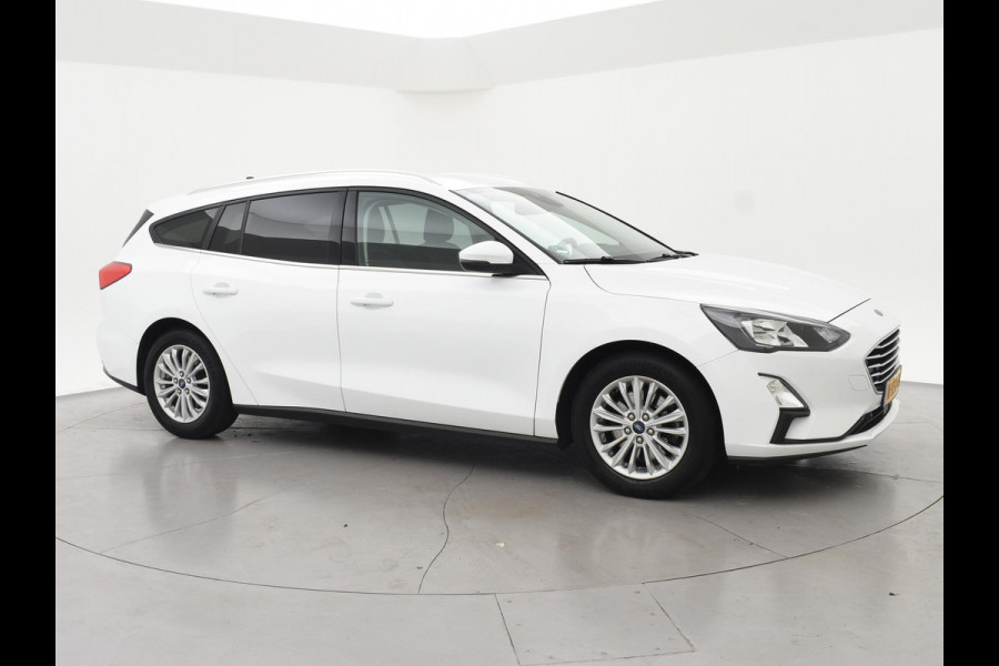 Ford FOCUS Wagon 1.0 E.B. AUTOMAAT TITANIUM X + ELEK. TREKHAAK | CAMERA | APPLE CARPLAY
