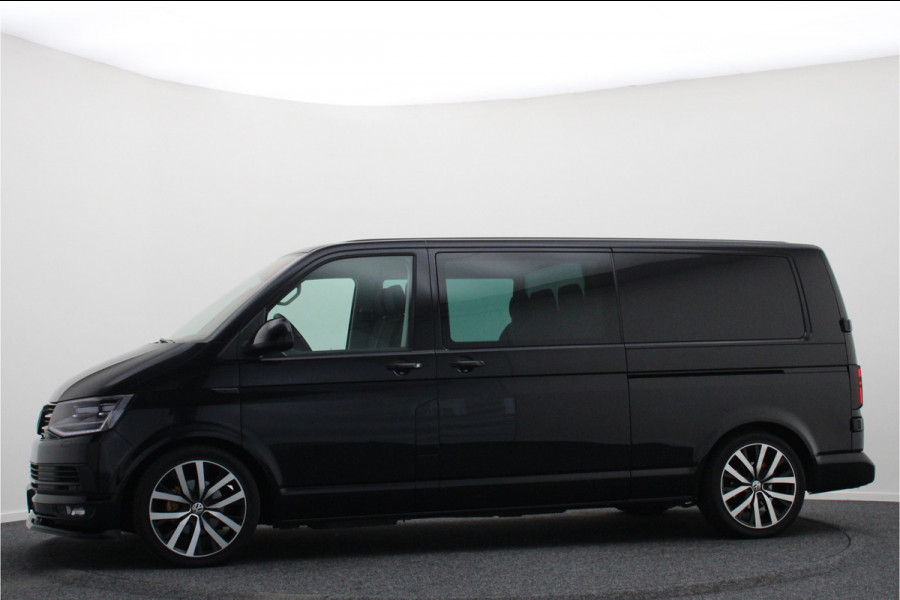 Volkswagen Transporter 2.0 TDI DSG L2H1 DC Highline 2x Schuifdeur, ACC, Apple Carplay, Bluetooth, LED, PDC, Trekhaak, 19''