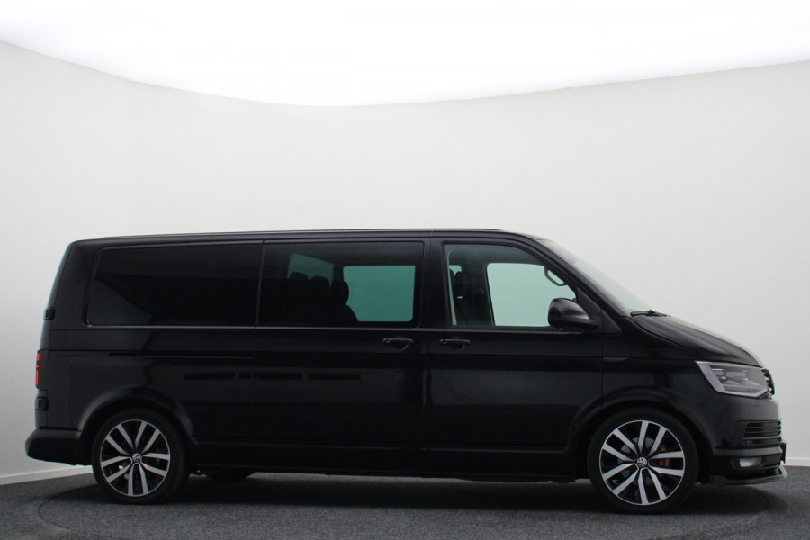 Volkswagen Transporter 2.0 TDI DSG L2H1 DC Highline 2x Schuifdeur, ACC, Apple Carplay, Bluetooth, LED, PDC, Trekhaak, 19''