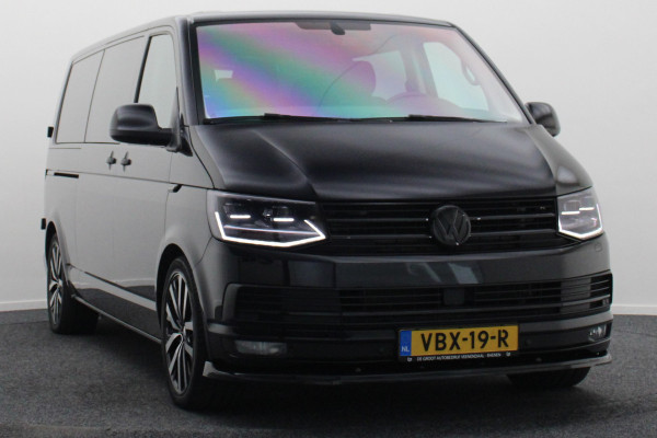 Volkswagen Transporter 2.0 TDI DSG L2H1 DC Highline 2x Schuifdeur, ACC, Apple Carplay, Bluetooth, LED, PDC, Trekhaak, 19''