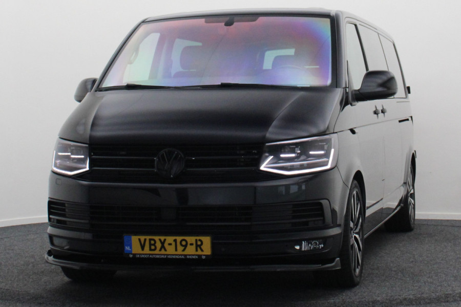 Volkswagen Transporter 2.0 TDI DSG L2H1 DC Highline 2x Schuifdeur, ACC, Apple Carplay, Bluetooth, LED, PDC, Trekhaak, 19''