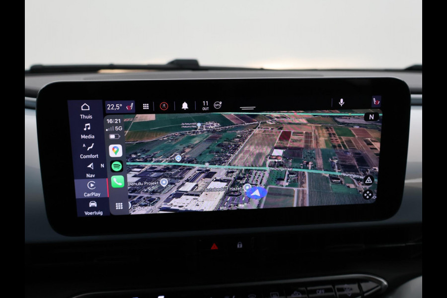 Fiat 500C 42 kWh Aut. *CELESTIAL BLUE* + STOELVERW. | CAMERA | 17 INCH | APPLE CARPLAY