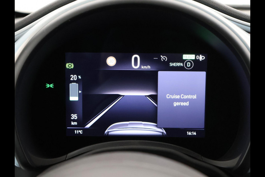 Fiat 500C 42 kWh Aut. *CELESTIAL BLUE* + STOELVERW. | CAMERA | 17 INCH | APPLE CARPLAY