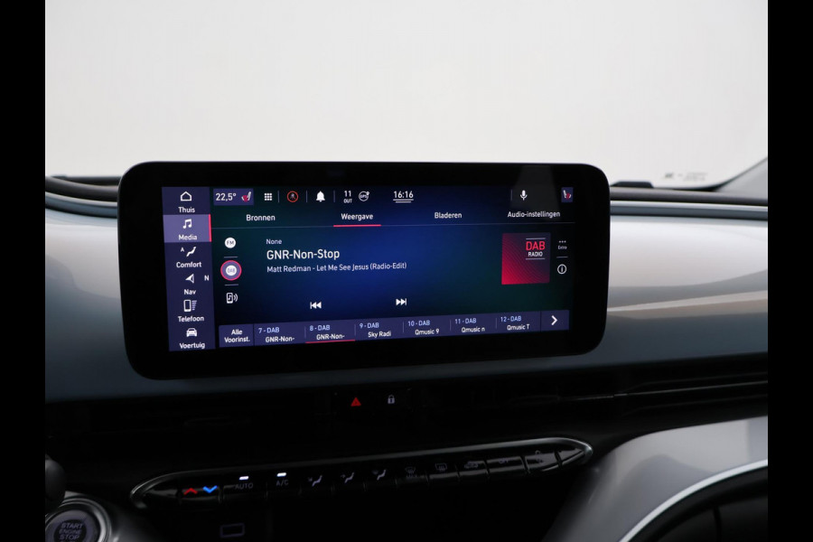 Fiat 500C 42 kWh Aut. *CELESTIAL BLUE* + STOELVERW. | CAMERA | 17 INCH | APPLE CARPLAY