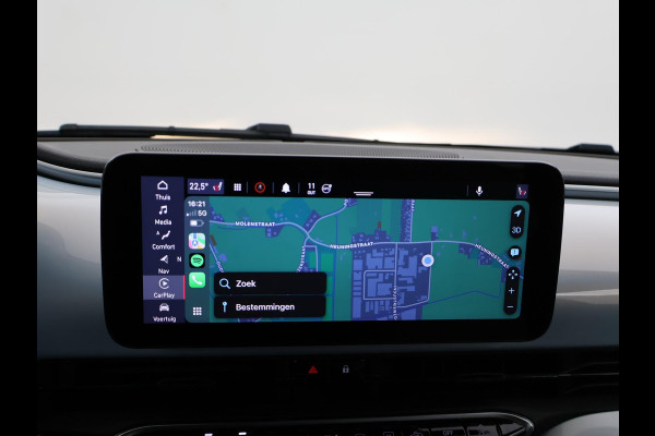 Fiat 500C 42 kWh Aut. *CELESTIAL BLUE* + STOELVERW. | CAMERA | 17 INCH | APPLE CARPLAY