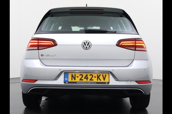 Volkswagen e-Golf e-Golf WARMTEPOMP| DODE HOEK| APPLE CARPLAY/ ANDROID AUTO| DIG. DASH | CAMERA| STOELVERW. |