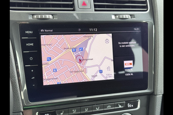 Volkswagen e-Golf e-Golf WARMTEPOMP| DODE HOEK| APPLE CARPLAY/ ANDROID AUTO| DIG. DASH | CAMERA| STOELVERW. |