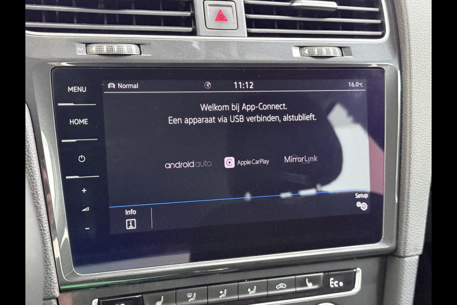 Volkswagen e-Golf e-Golf WARMTEPOMP| DODE HOEK| APPLE CARPLAY/ ANDROID AUTO| DIG. DASH | CAMERA| STOELVERW. |